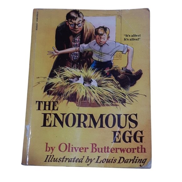 The Enormous Egg By Oliver Butterworth Illustrated By Louis Darling Scholastic E - Picture 1 of 12